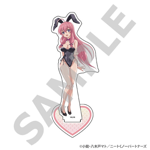 『ニートくノーとなぜか同棲はじめました』アクリルフィギュアスタンド (白津莉 描きおろしバニーver.)